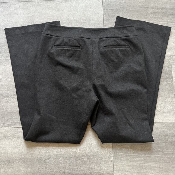 Talbots Signature Dark Gray Pants Size 14W Front Zip Lt-Mid Weight Stretch - Picture 6 of 7